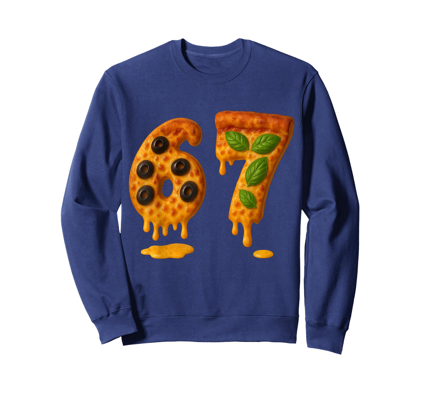 67 Ice Pizza Meme Funny Six Seven Cool T-Shirt