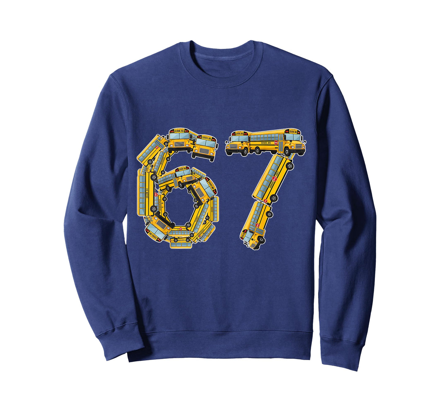 Fun School Bus 67 Teacher Appreciation 67 Meme Bus Driver T-Shirt