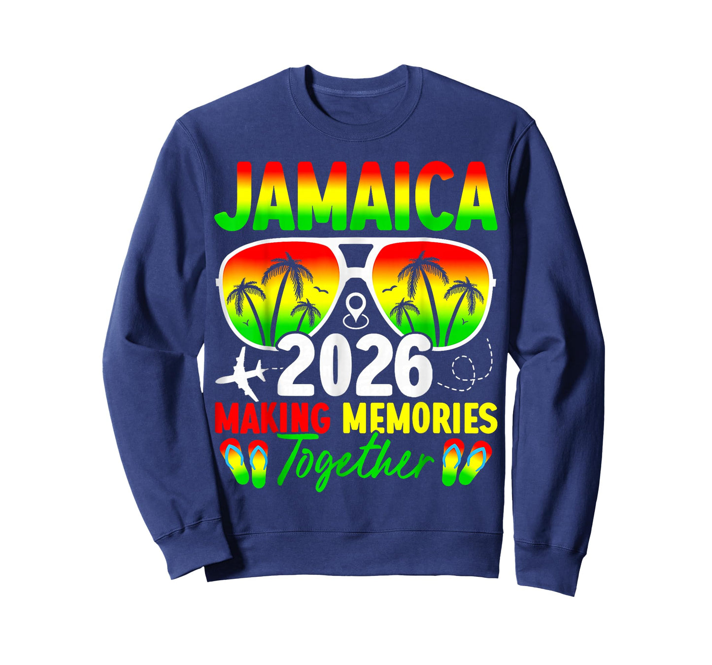 Matching Family Trip Jamaica 2026 Marking Memories Together T-Shirt