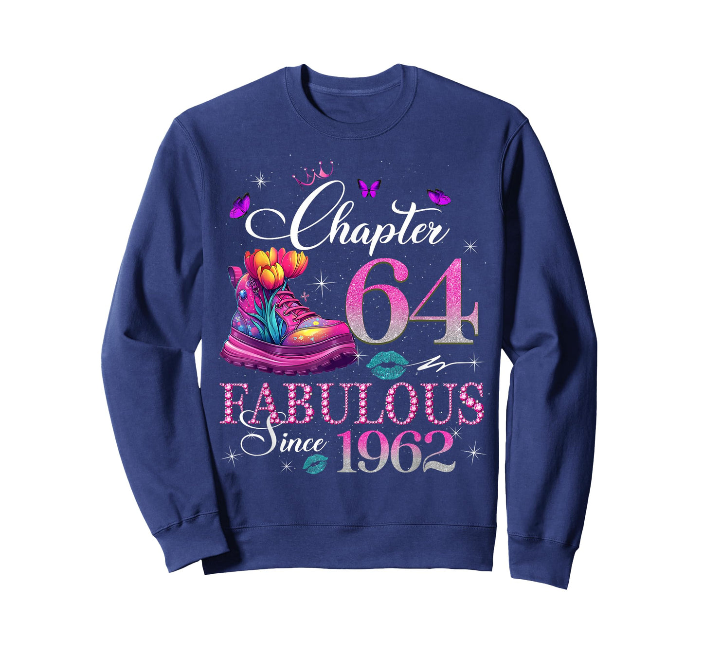 Chapter 64 Fabulous Since 1962 64th Birthday Women Girls T-Shirt