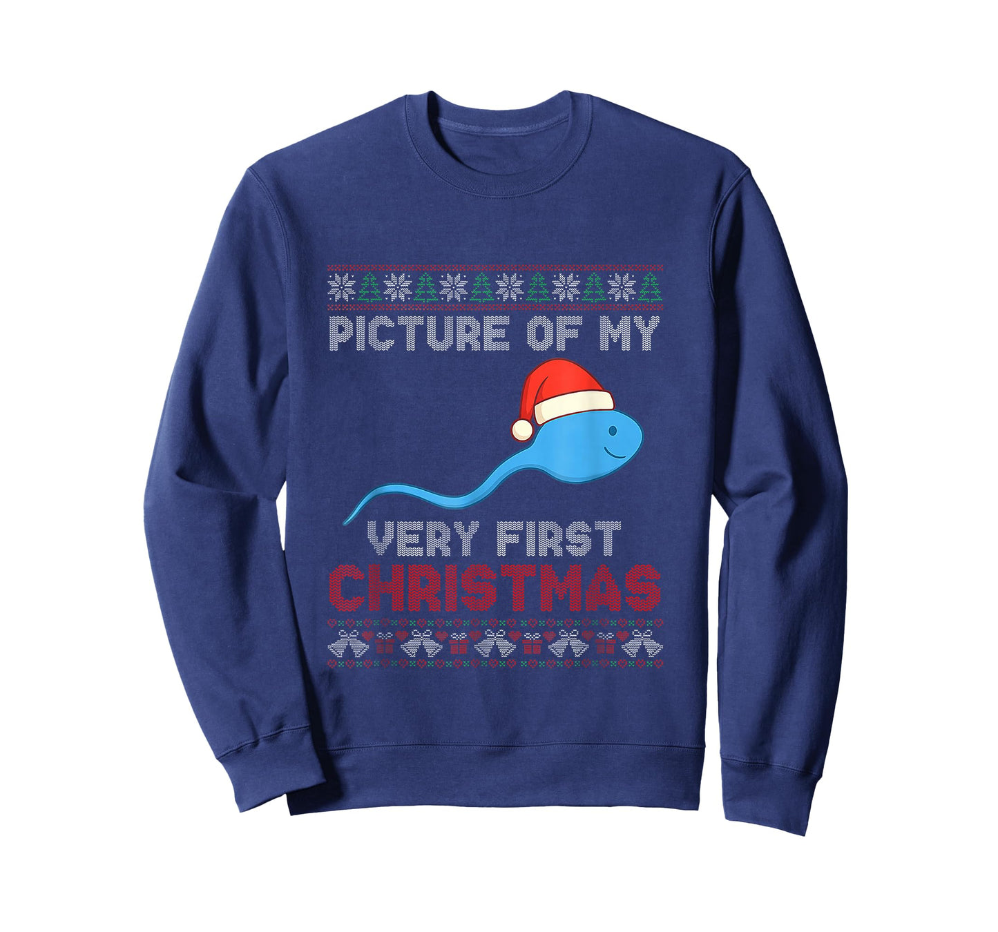 Picture of My Very First Christmas Joke Funny Xmas T-Shirt