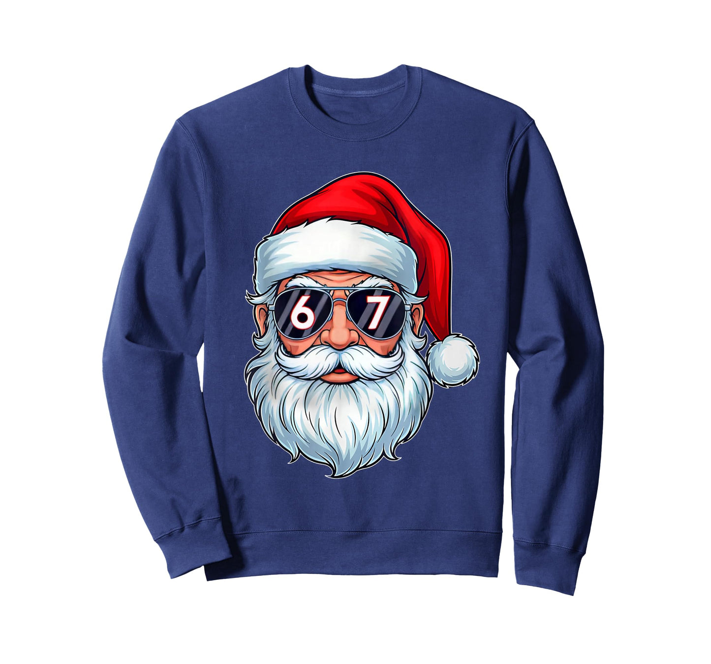 67 Six Seven Christmas Retro Santa Kids Boys Men Women T-Shirt