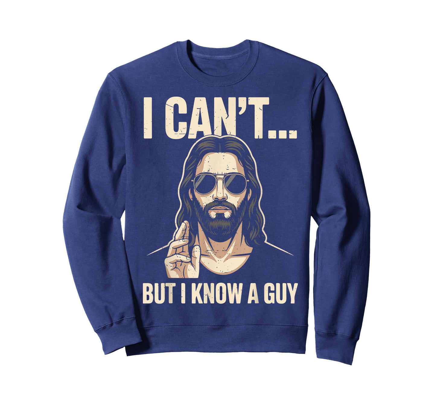 Men I Can't But Know A Guy Christ Jesus Meme Christian Humor T-Shirt