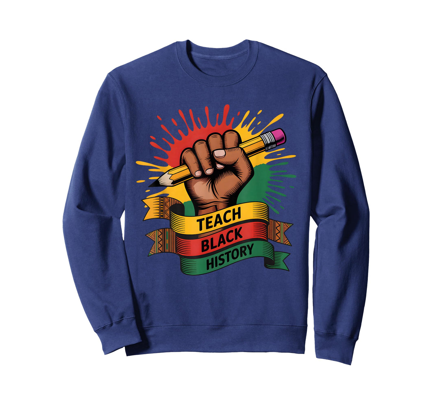 Teach Black History Teacher BHM T-Shirt