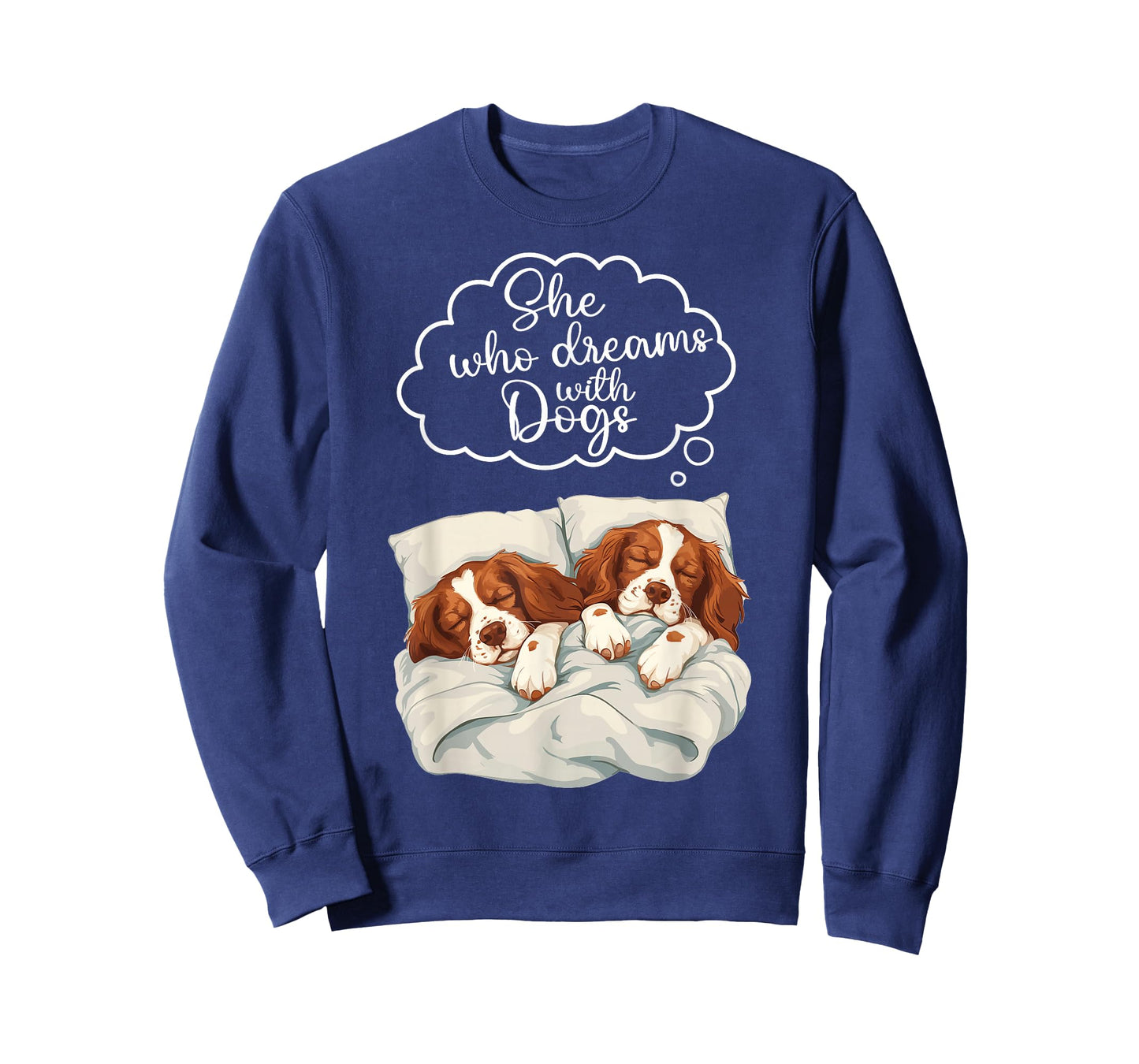 Brittany Spaniel Dog Nightgown Pajama T-Shirt