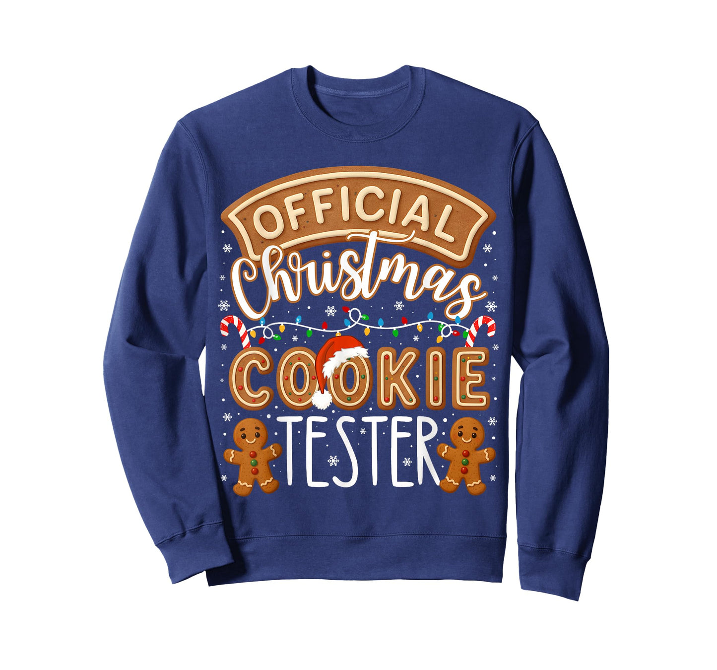 Official Christmas Cookie Tester Taster Funny Family Baking T-Shirt