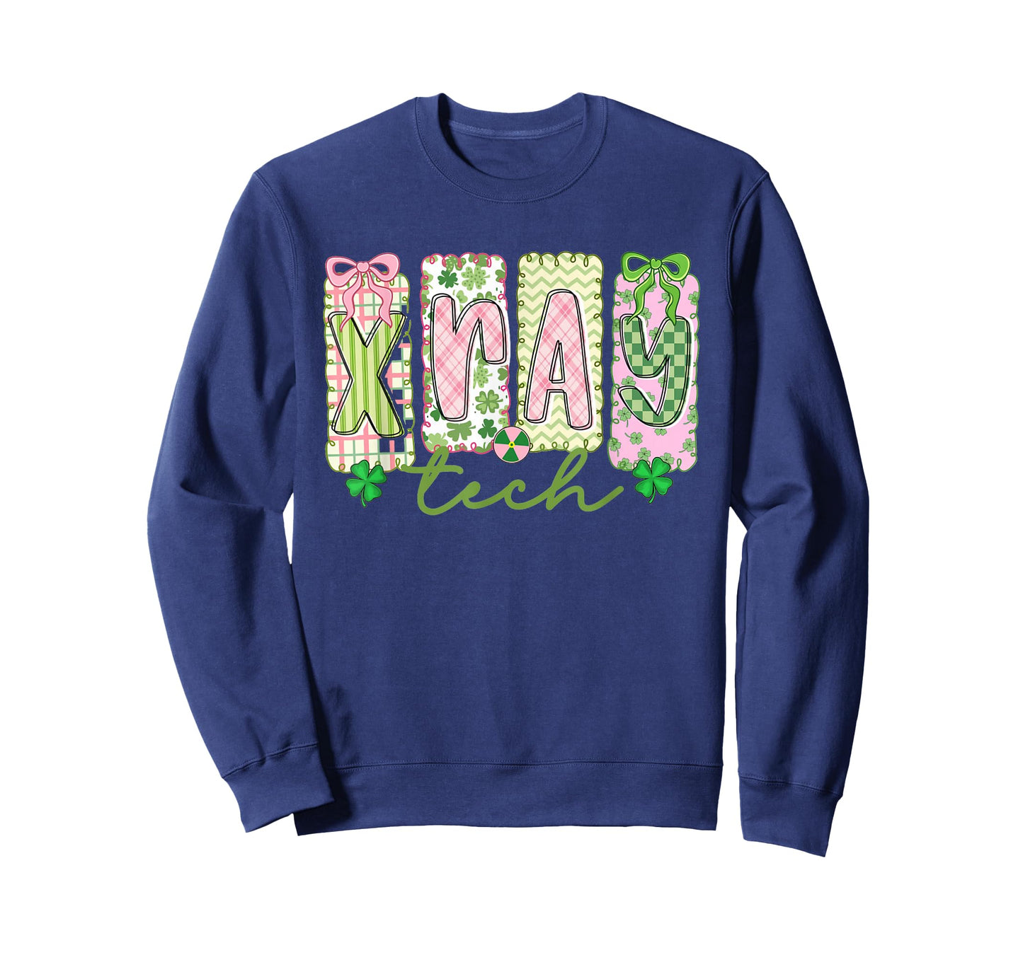 Women X-Ray Technologist St Patrick's Day Shamrock T-Shirt