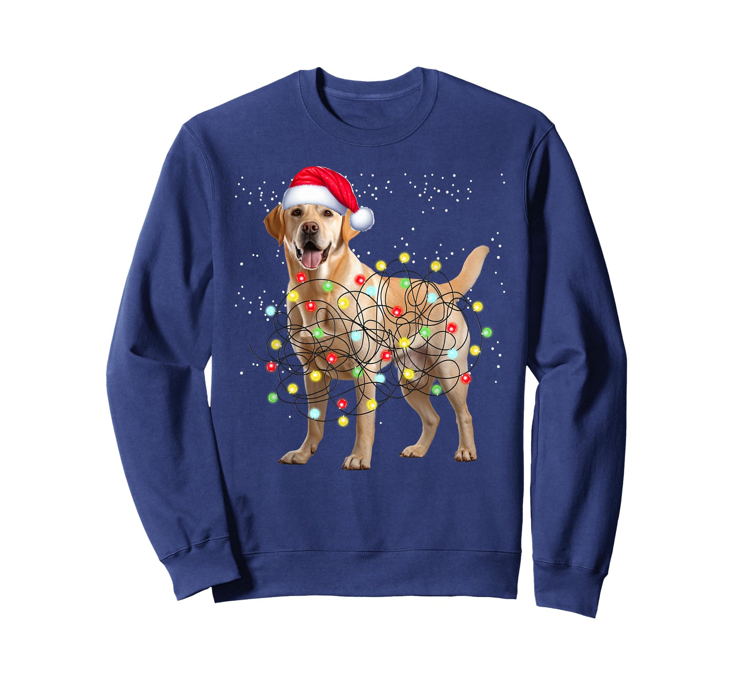 Labrador Retriever Dog Tree Christmas Sweater Xmas Pet T-Shirt