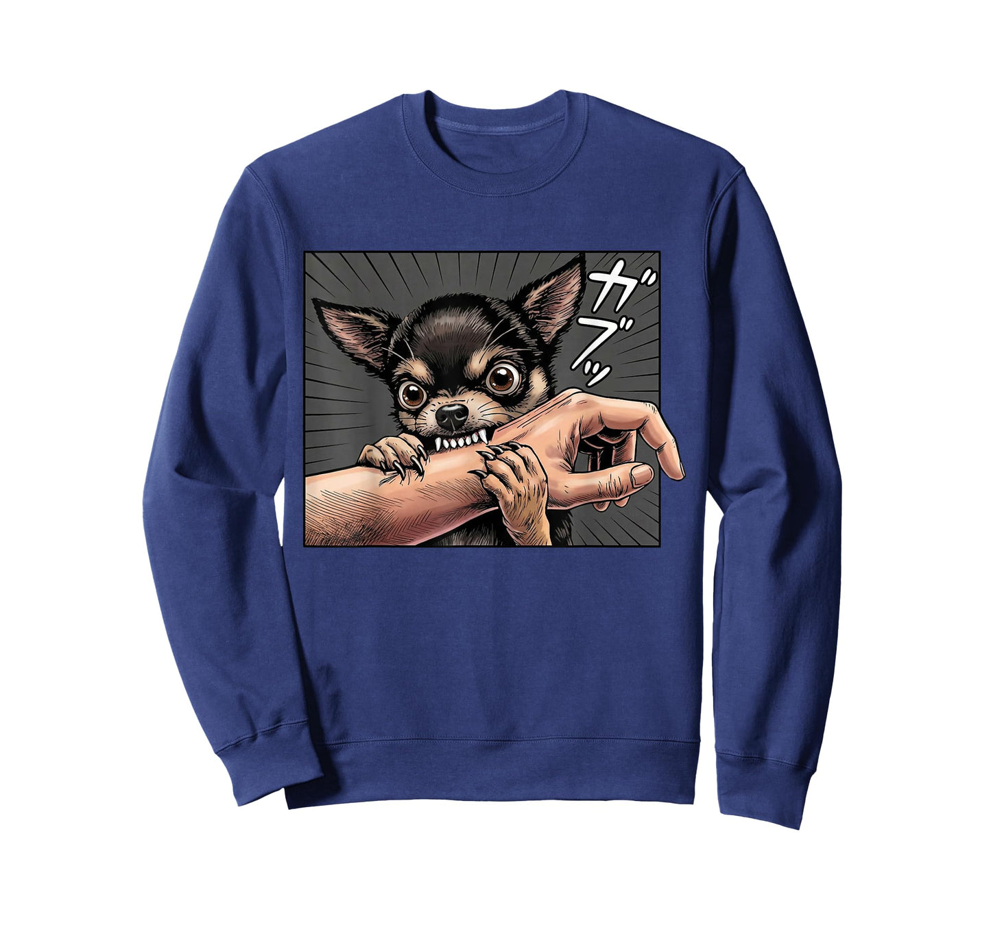 Chihuahua Dog Bite Funny Chihuahua Dog Lover T-Shirt