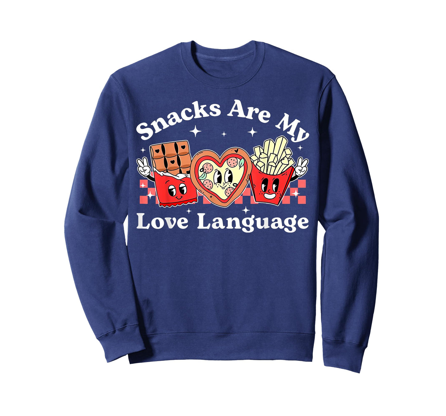 Snacks are My Love Language Valentine Day Kids Boys T-Shirt