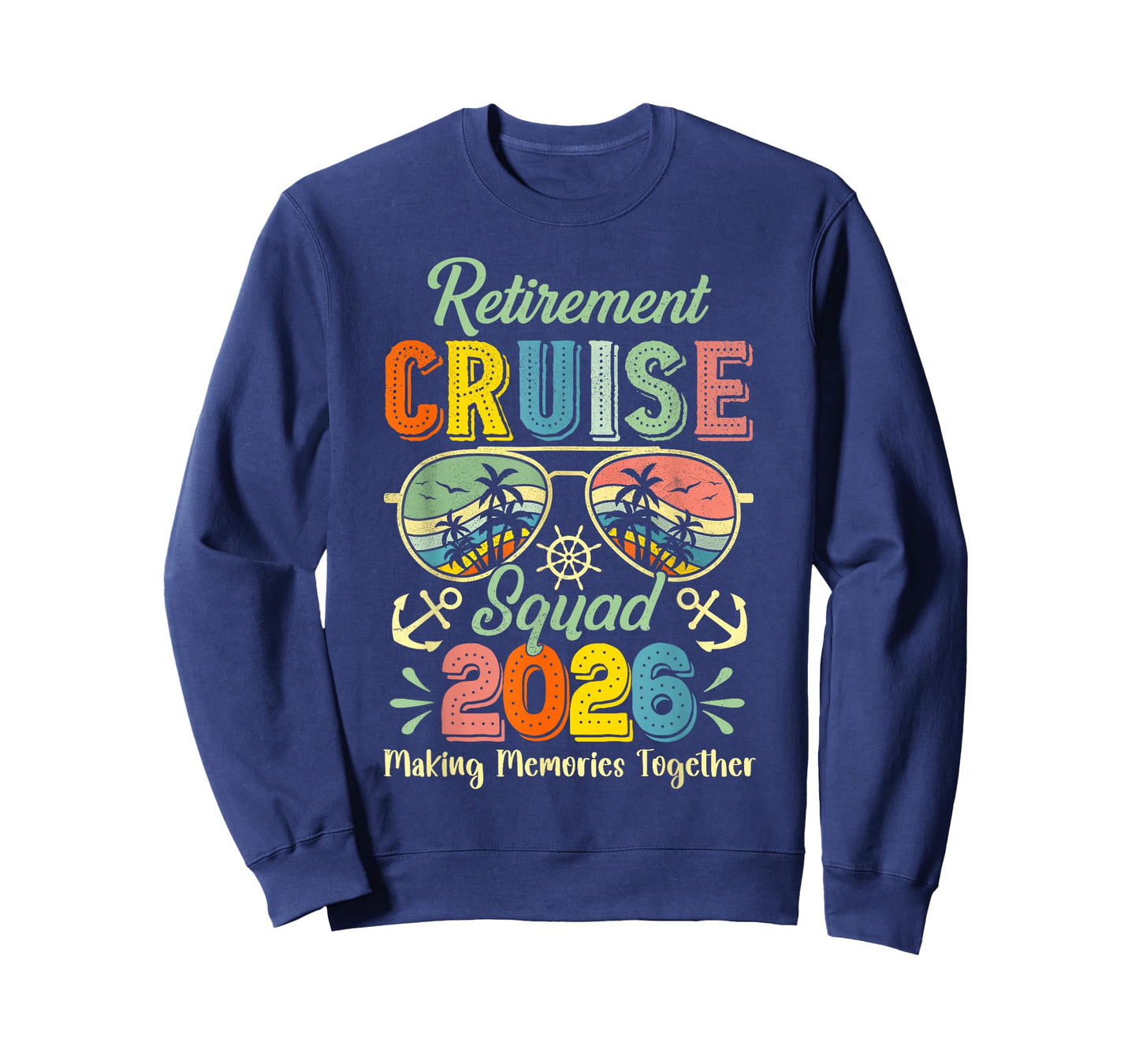 Vintage Retirement Cruise Squad 2026 Cruise Retiree Vacation T-Shirt