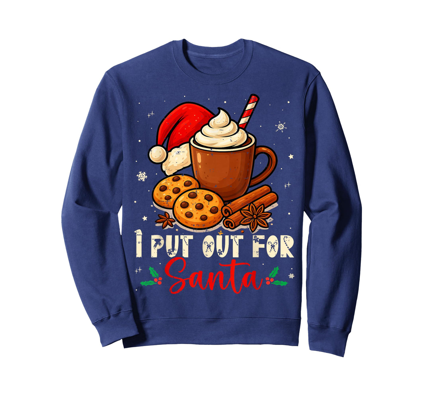 Christmas I Put Out for Santa Funny Xmas Women Men Kids T-Shirt