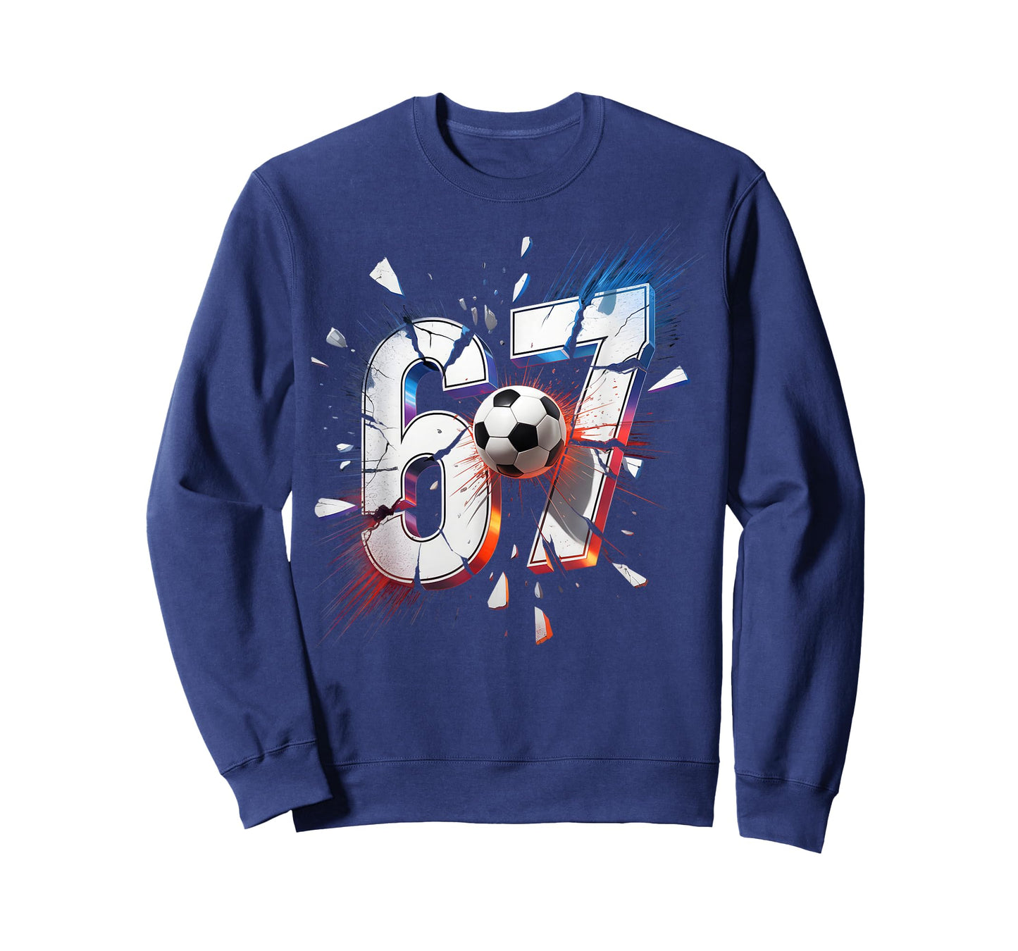 67 Soccer Six Seven 6 7 Meme 67 T-Shirt