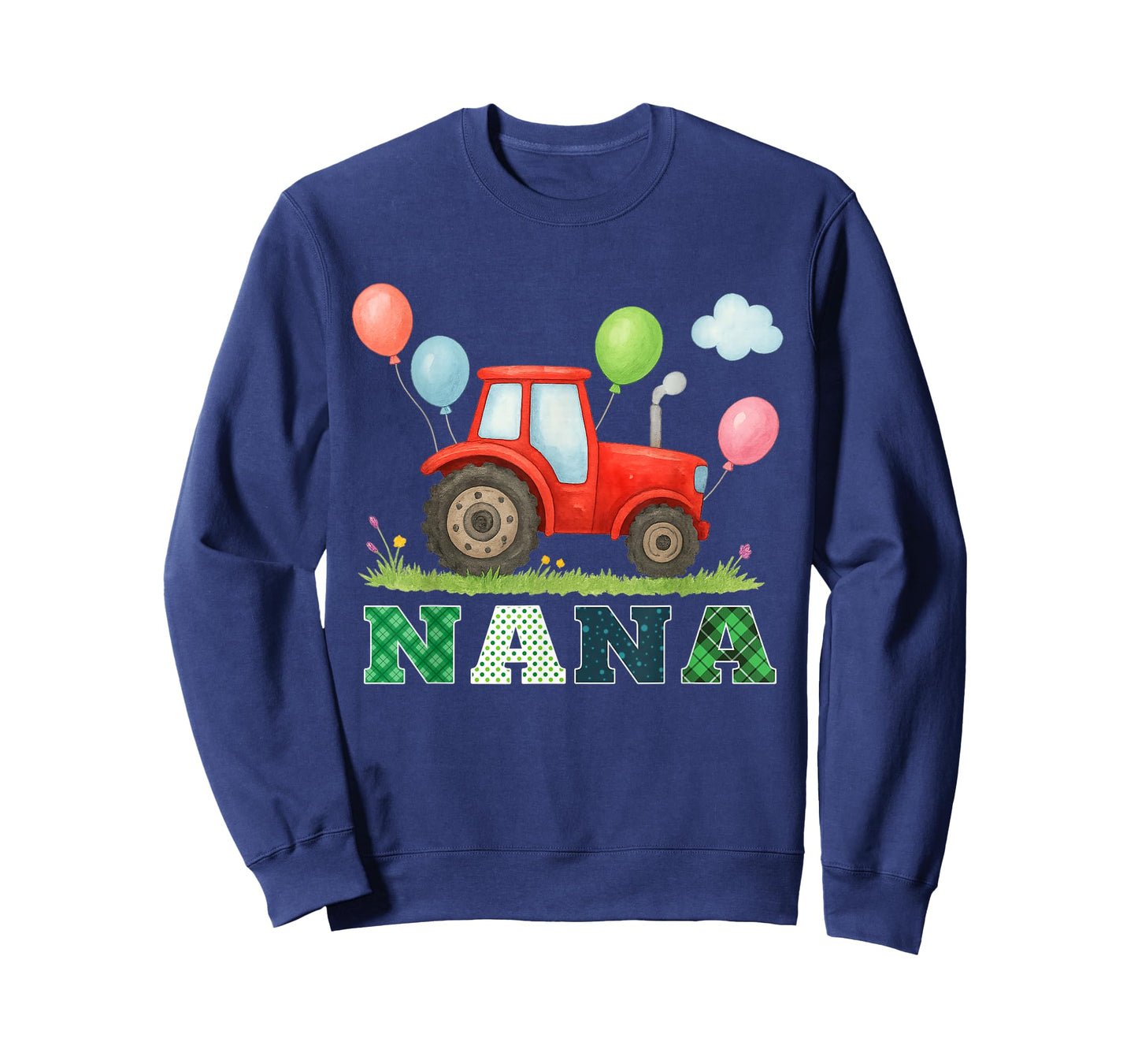 Nana Tractor Farm Trucks Family Birthday Party T-Shirt