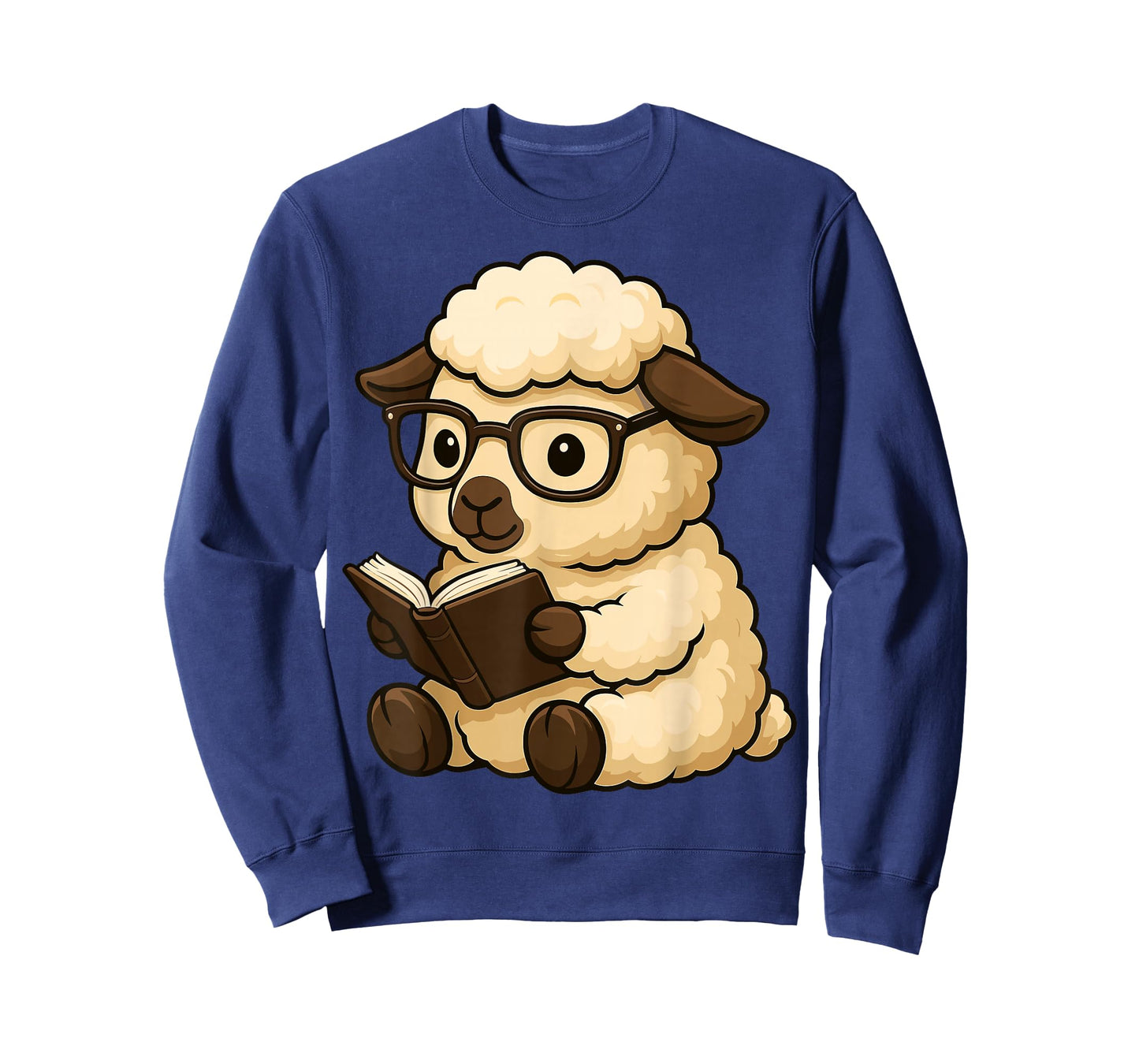 Sheep Reading Book Lover T-Shirt