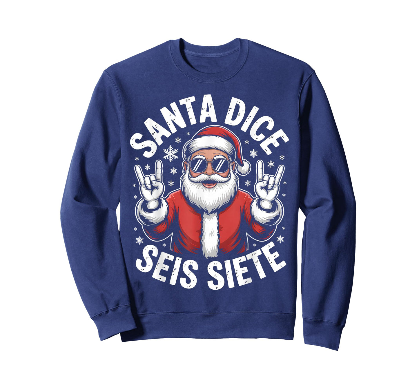 67 Six Seven Spanish Teacher Santa Dice SEIS Siete Brainrot T-Shirt