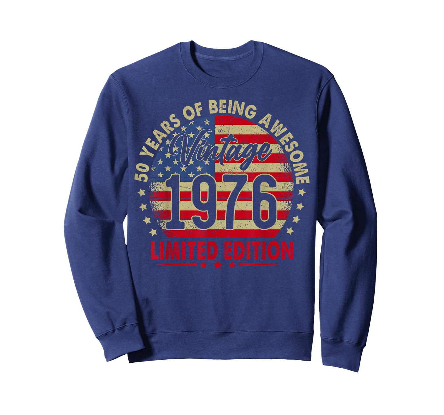 Vintage 1976 Limited Edition 50th Birthday 50 Years Old T-Shirt