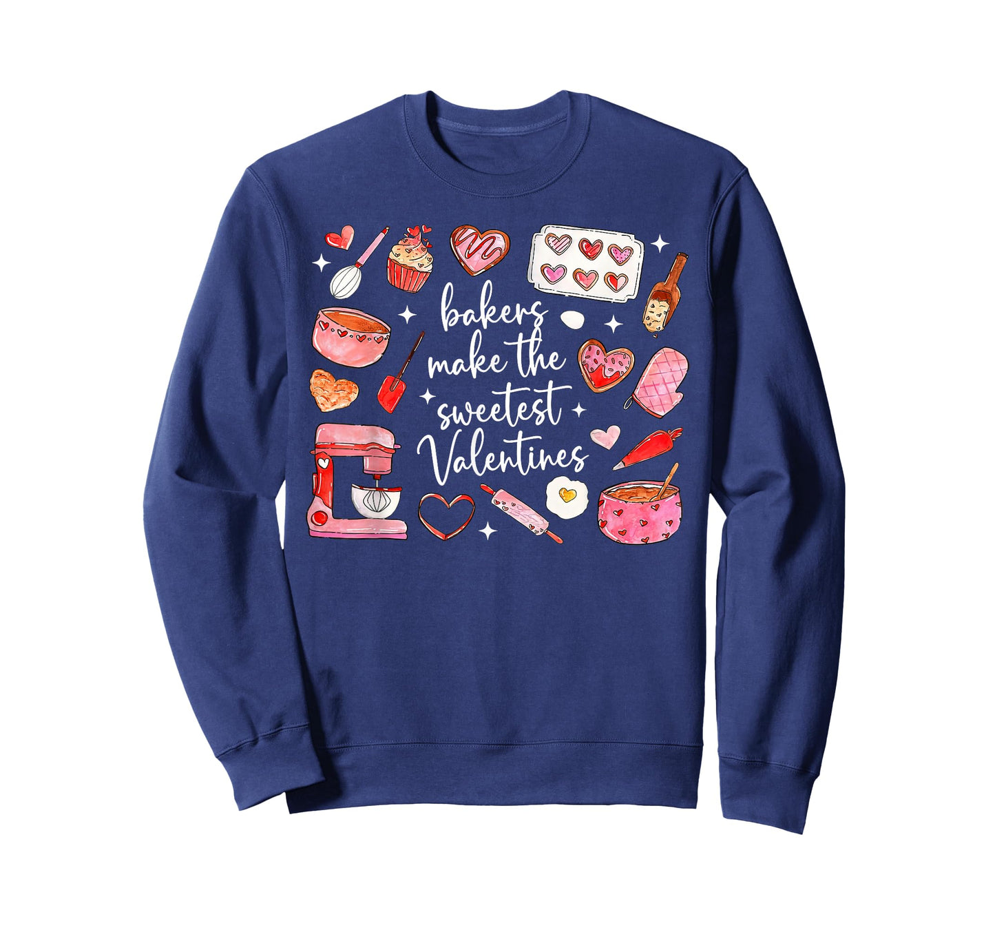 Bakers Make The Sweetst Valentines Baking Chef Men Women T-Shirt