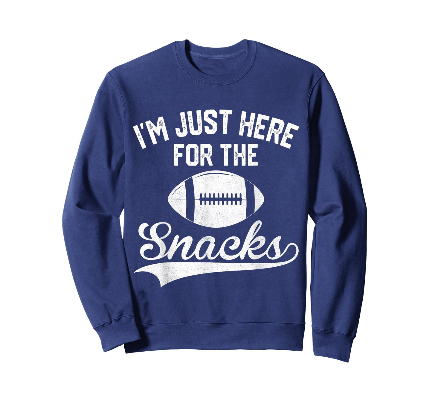 I'm Just Here for The Snacks Cute Football Women Kids T-Shirt