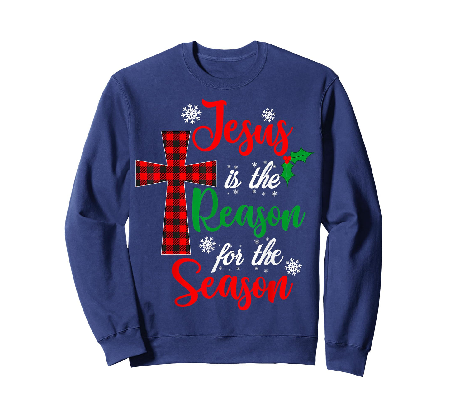 Jesus is The Reason for The Season Holiday Christmas Pajama T-Shirt