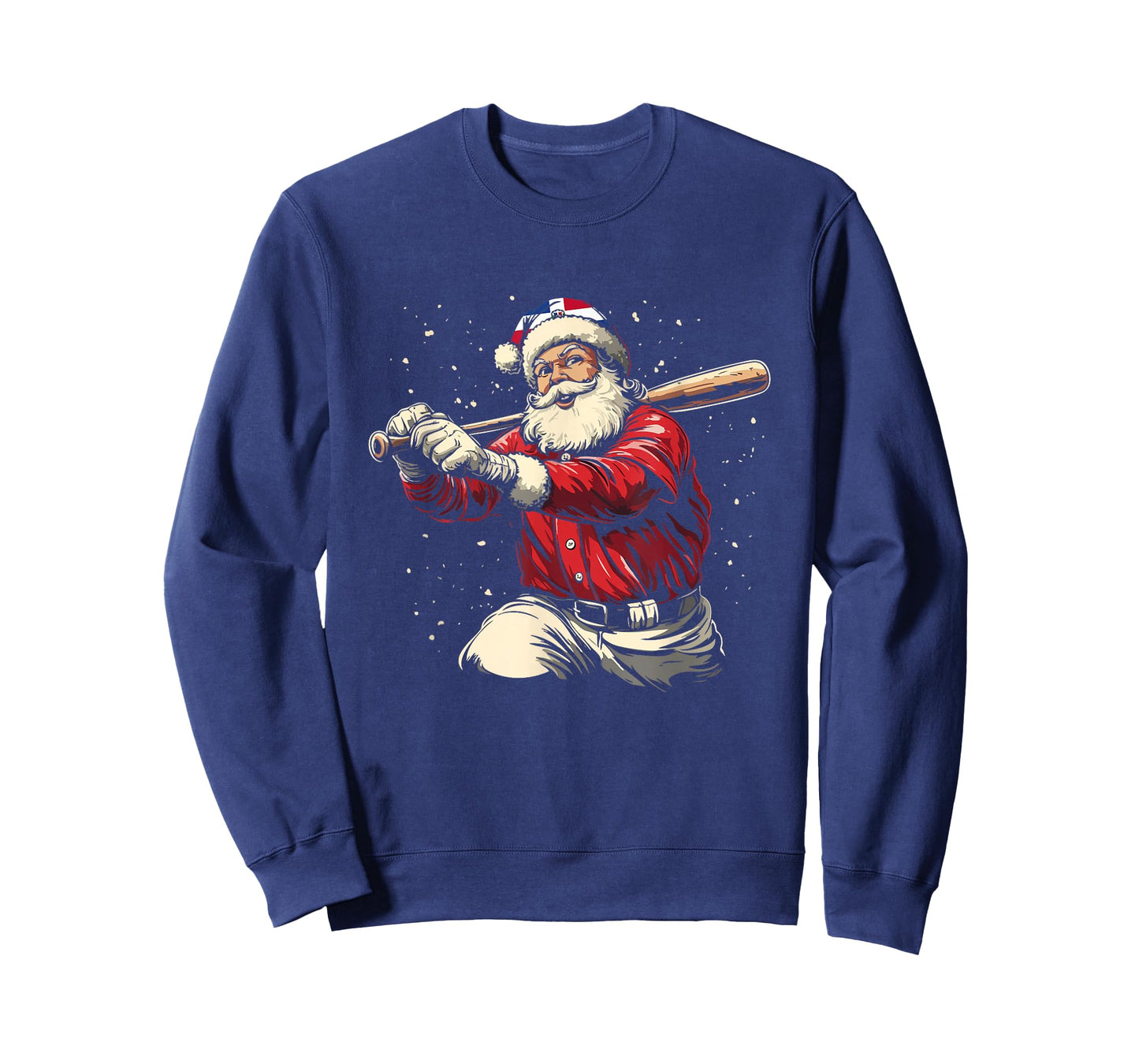 Funny Dominican Santa Christmas Beisbol Baseball Dominicano T-Shirt