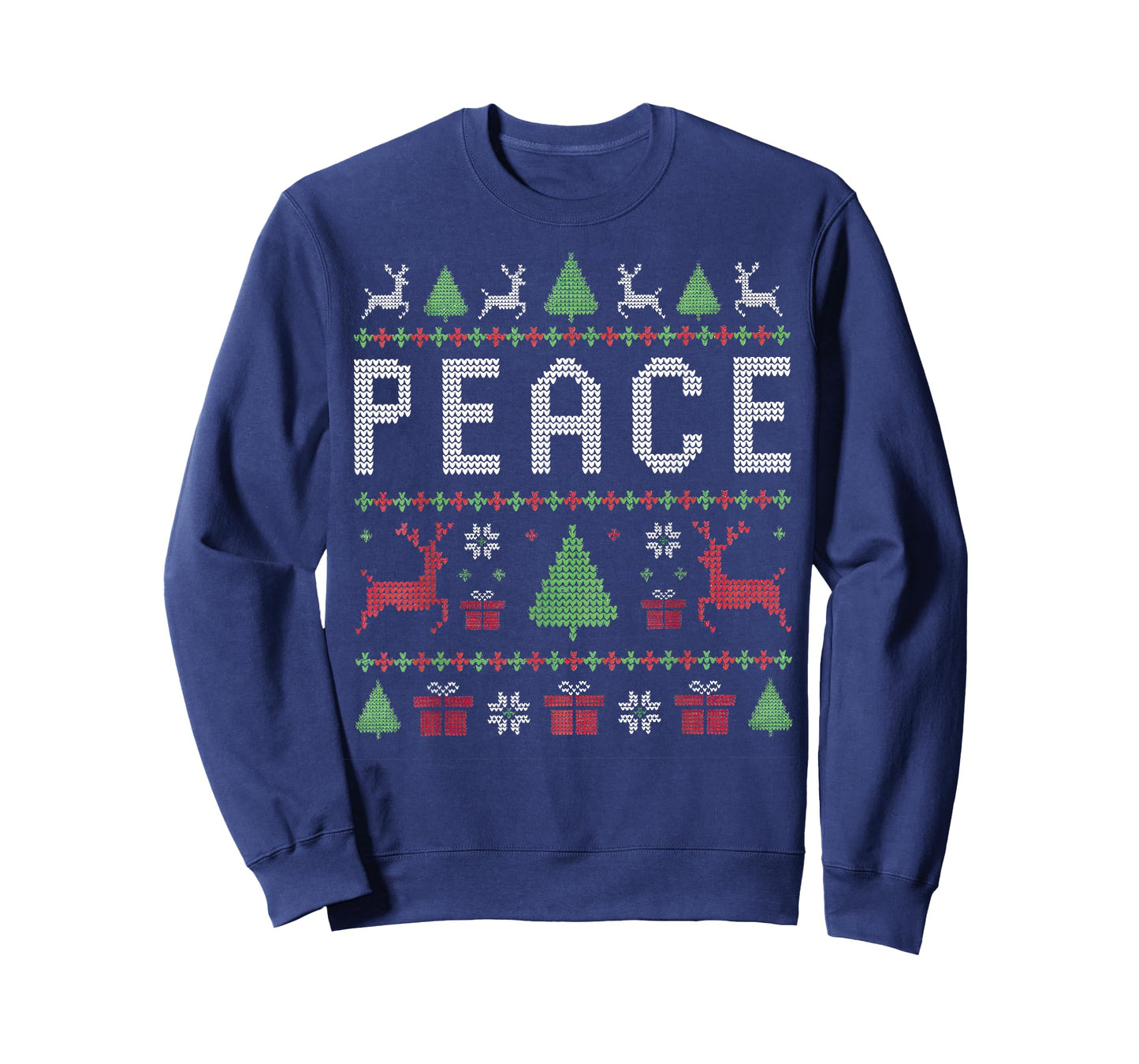I Come in Peace Couple Matching Ugly Christmas Sweater T-Shirt