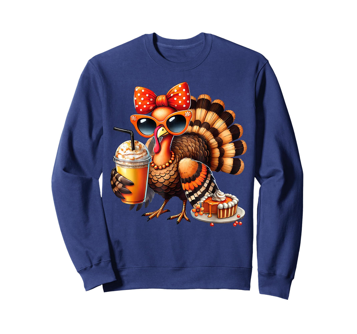 Boujee Turkey Leopard Thanksgiving Fall Chic Turkey Coffee T-Shirt