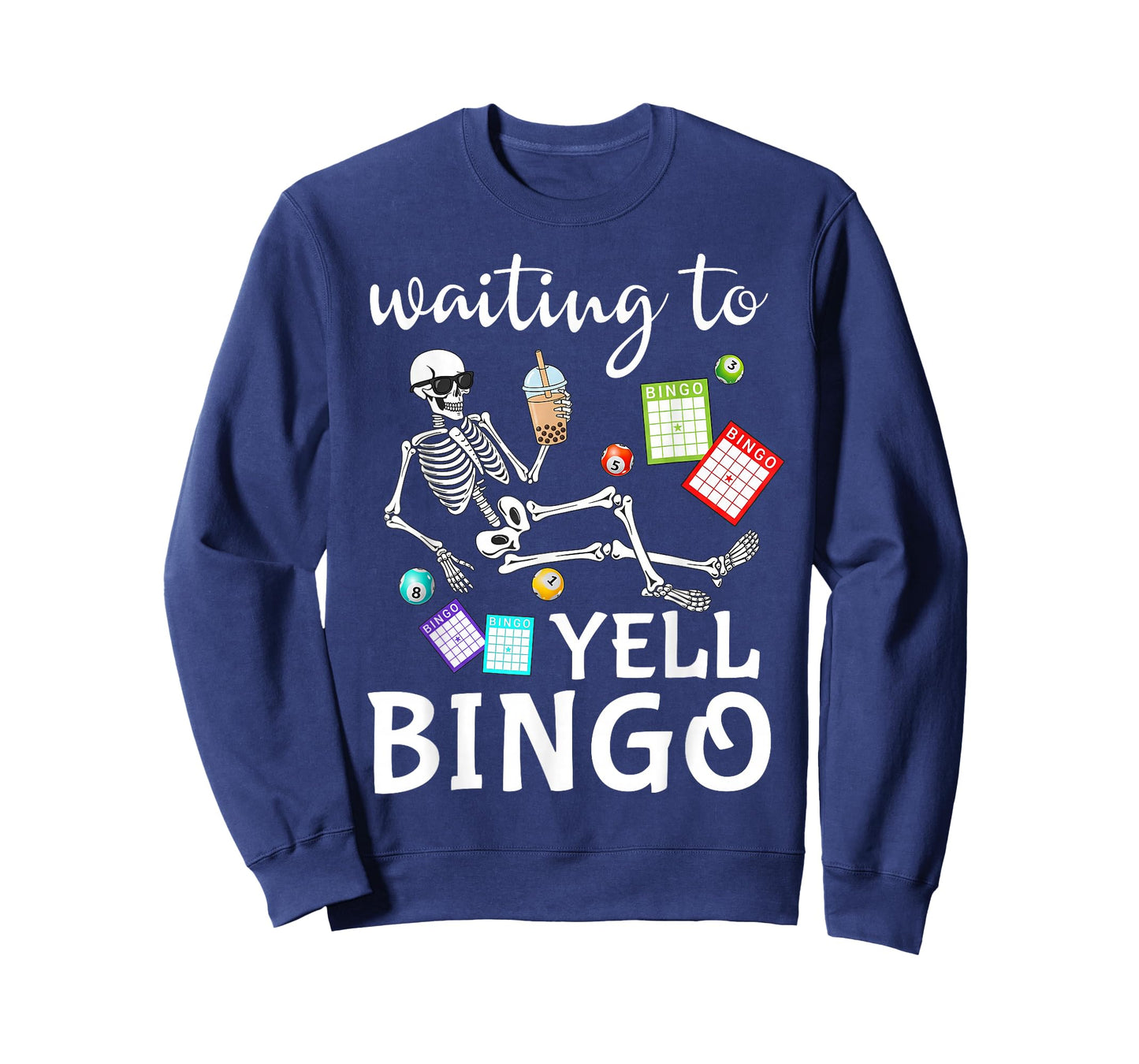 Waiting to Yell Bingo Lover Bingo Player Bingo Enthusiasts T-Shirt
