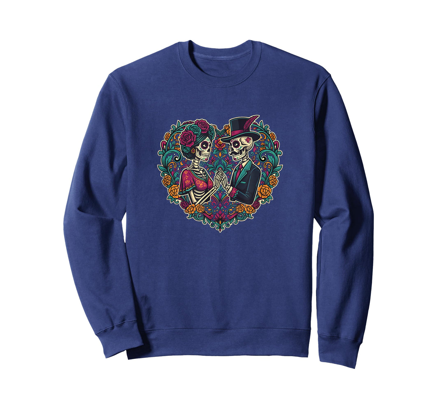 Dia De Los Muertos Skeletons Dancing Mexican Day of The Dead T-Shirt