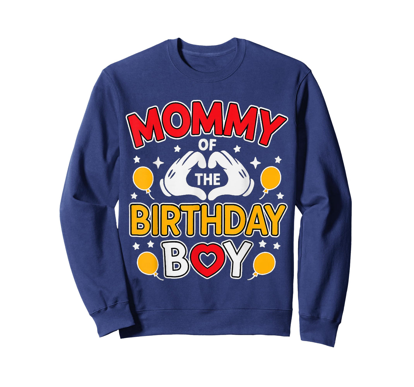 Mommy of The Birthday Boy Family Party Birthday T-Shirt