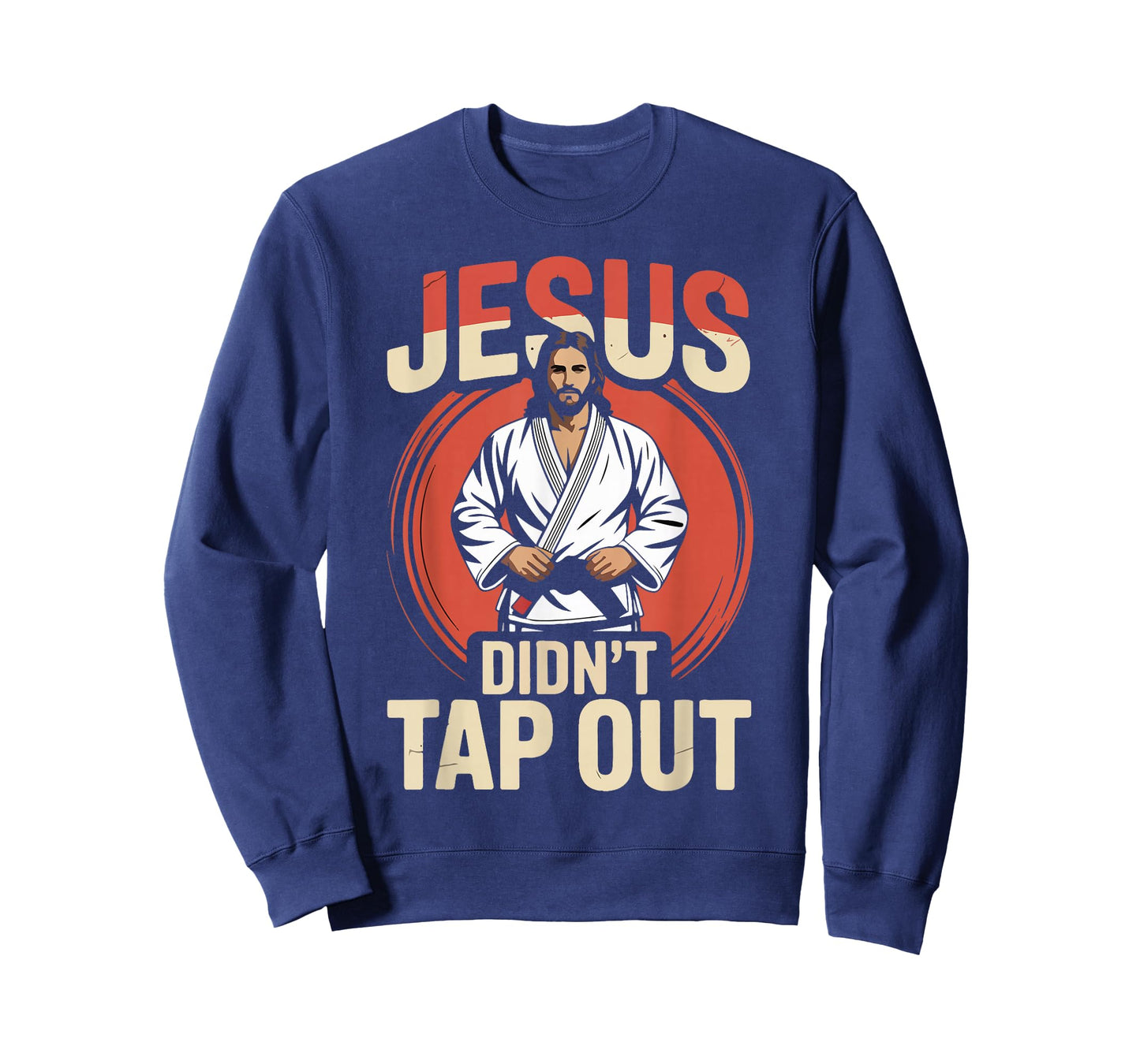 Jiu Jitsu Jesus Faith Christian Retro Vintage Jesus Didn't T-Shirt