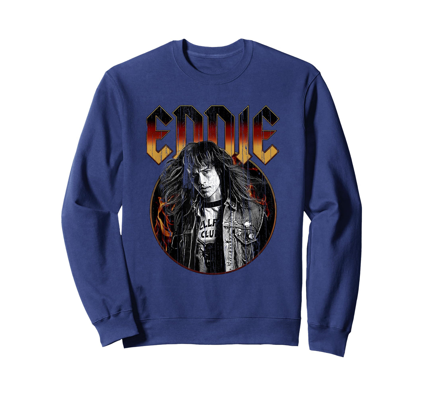 Stranger Things Eddie Munson Hellfire Club Vintage T-Shirt