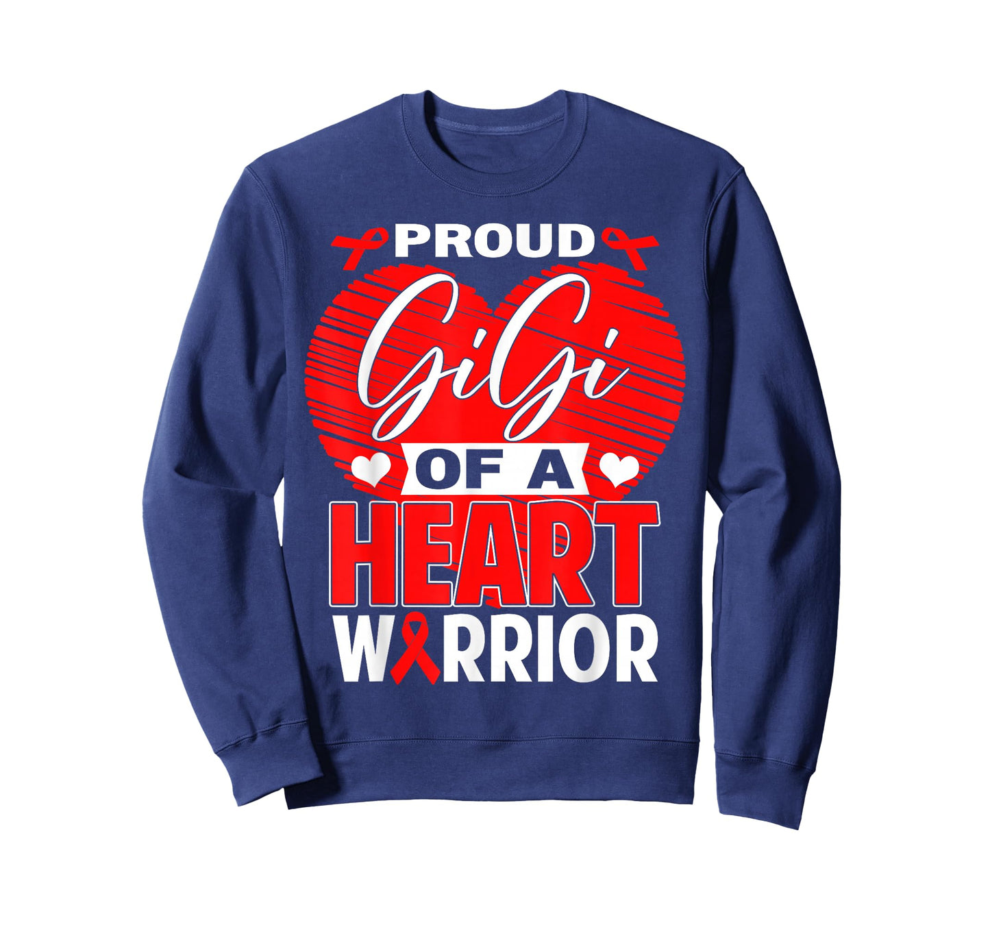Proud Gigi of Heart Warrior Heart Disease Awareness T-Shirt