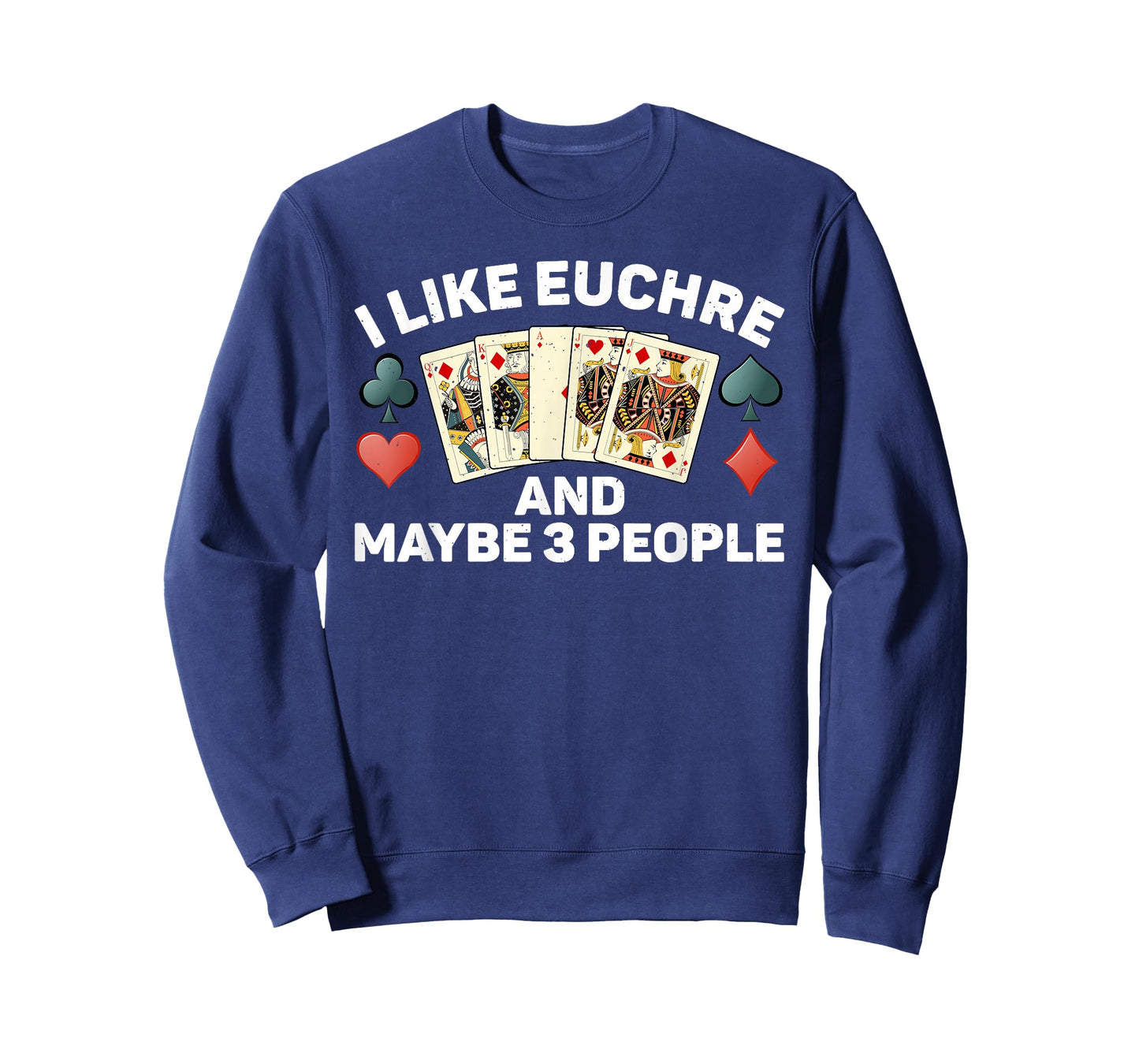 Funny Euchre Art for Men Women Kids Card Game Euchre Lover T-Shirt