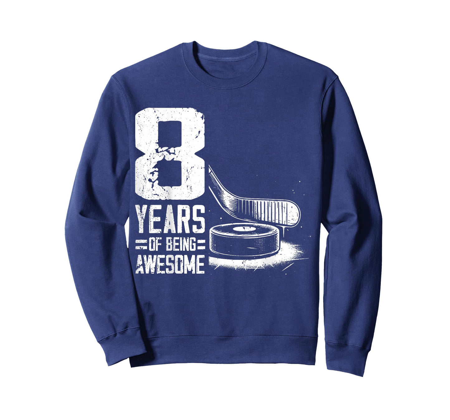 8th Birthday Boys Icehockey Player Ice Hockey 8 Years Old T-Shirt