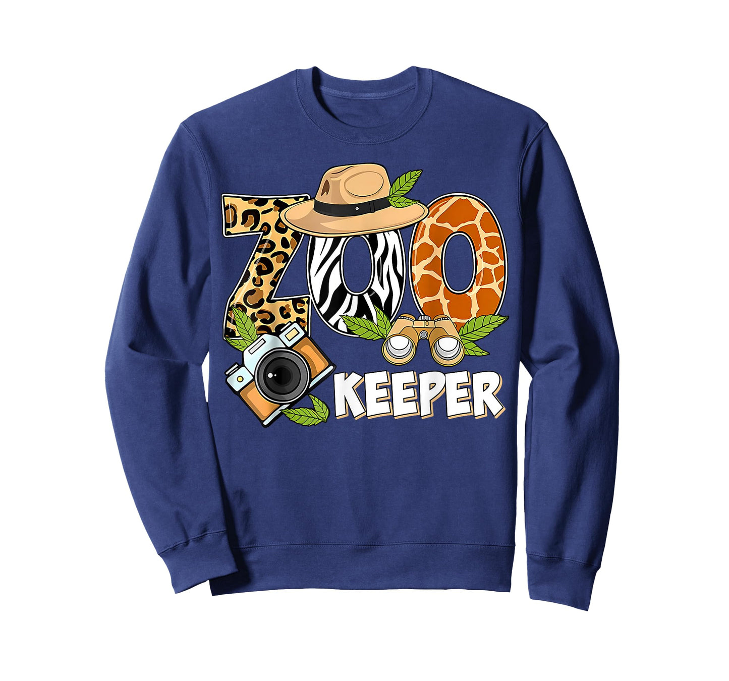 Zookeeper Animals Zoo Wildlife Lover Safari Savanna Costume T-Shirt