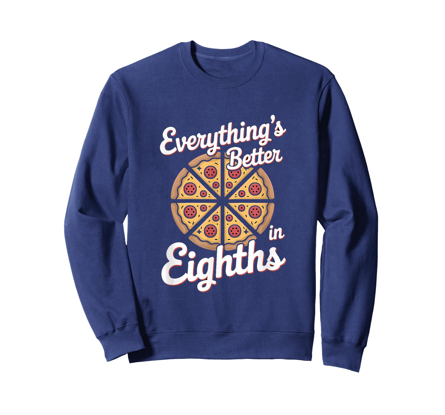 Pizza Fraction Slice Math Learning - Tasty Geometry T-Shirt
