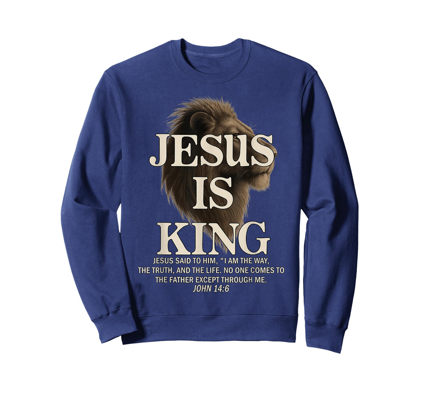 Vintage Jesus is King Bible Verse Gift for Men Women Kid T-Shirt