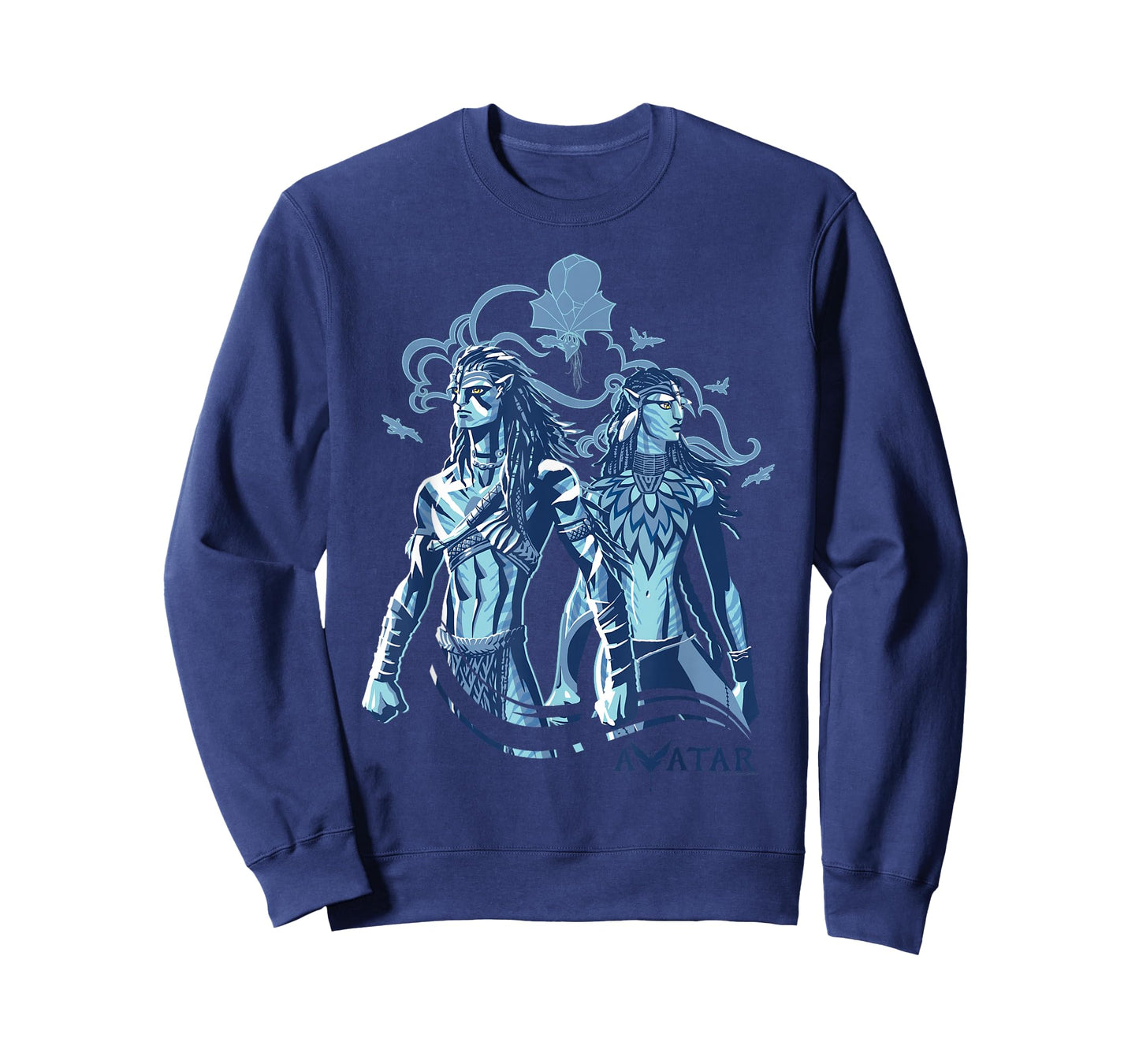 Avatar: Fire and Ash Jake Sully and Neytiri Stand Together T-Shirt