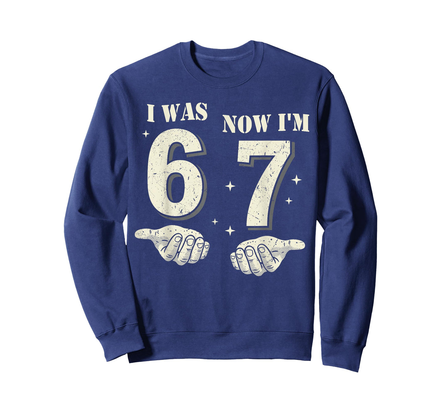 I was 6 Now I'm 7 Year Old Birthday 67 Funny for Kids Boys T-Shirt