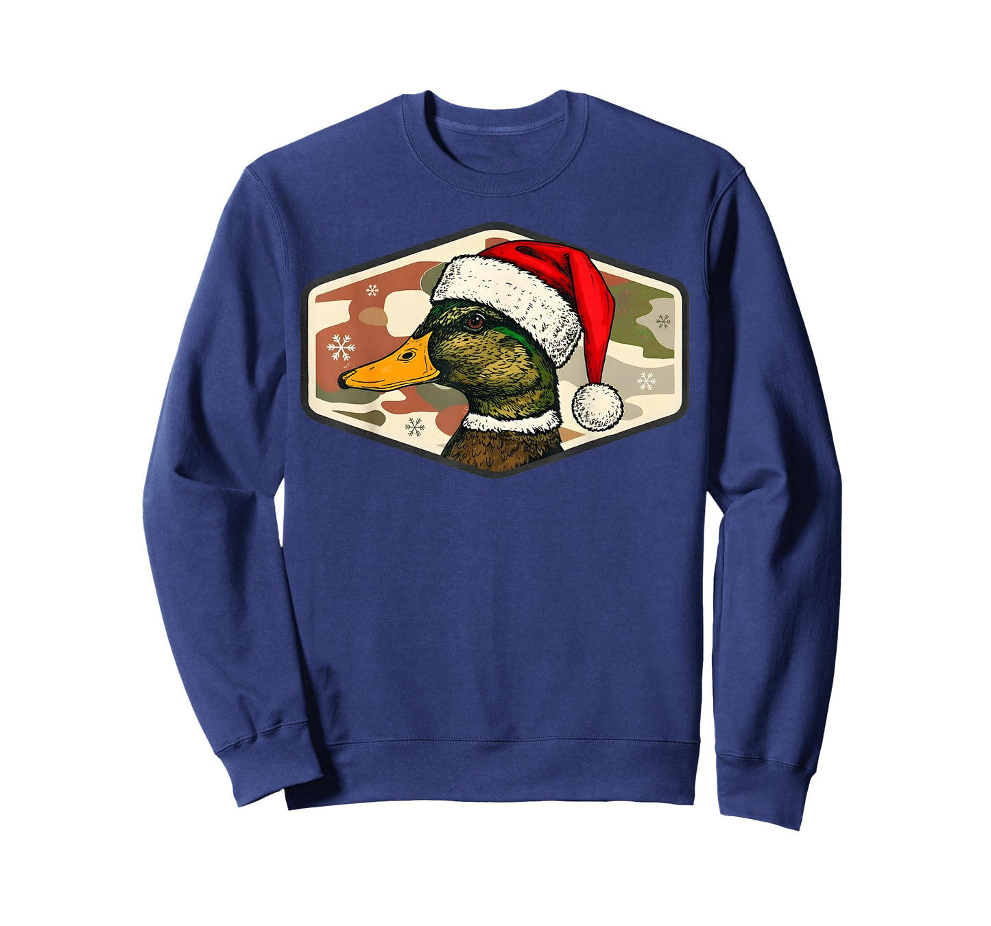 Duck Hunt Santa Hat Christmas Merry Quackmas Boys Youth Kids T-Shirt