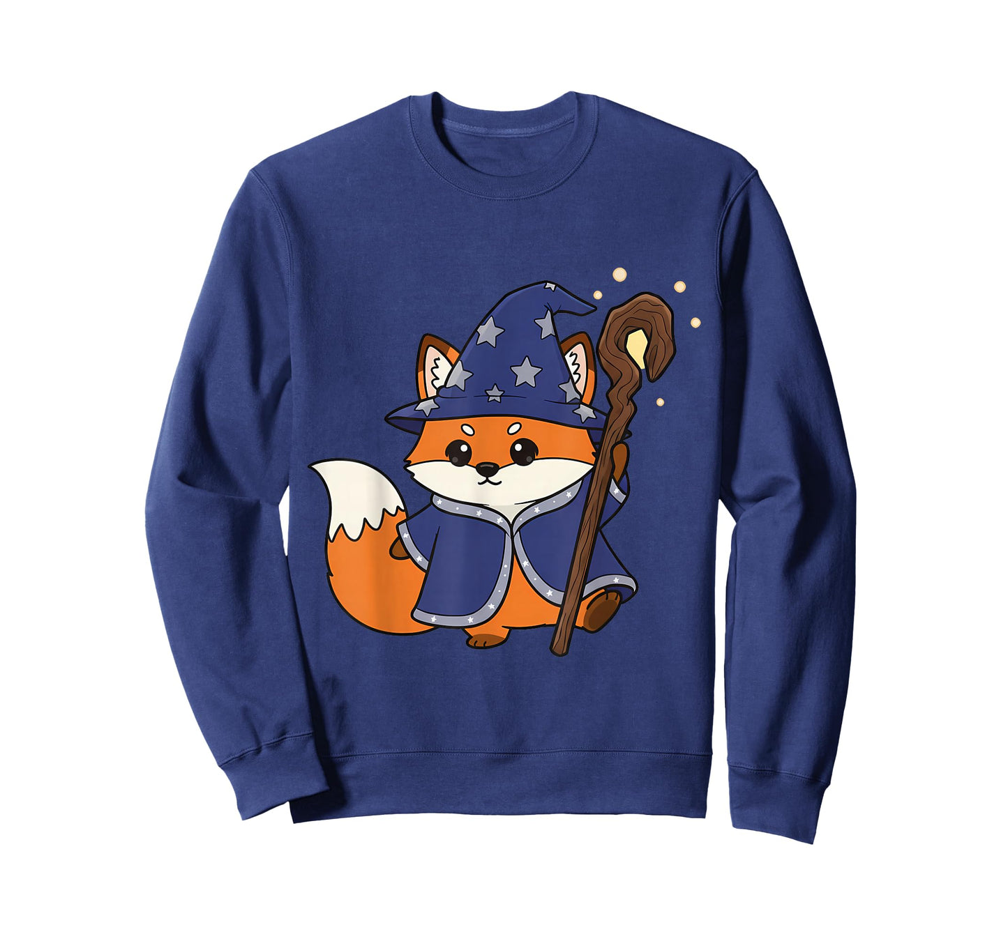 Cute Fox Wizard Magic Fantasy Animal T-Shirt
