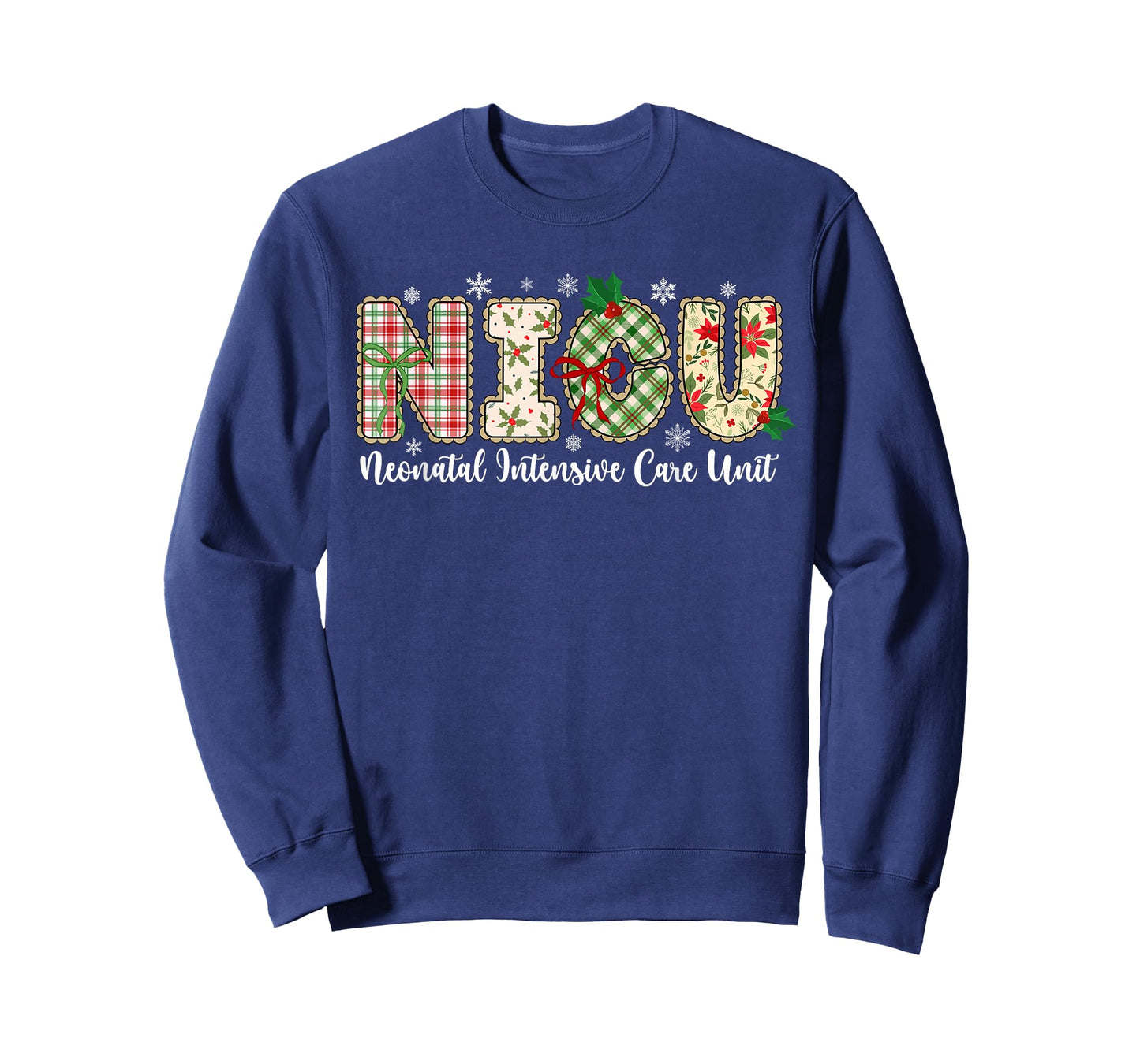 NICU Christmas Neonatal Intensive Care Unit Xmas Coquette T-Shirt