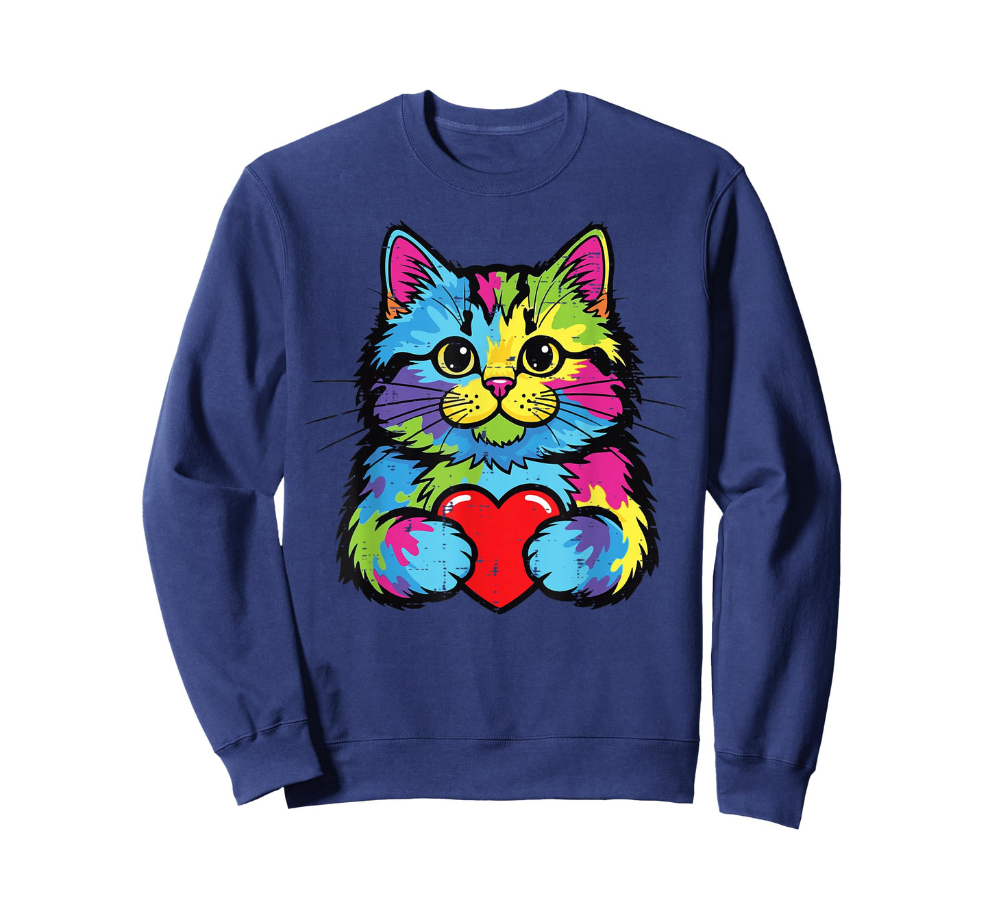 Valentines Day Cat Kitten Valentine Women Girls Kids Men T-Shirt