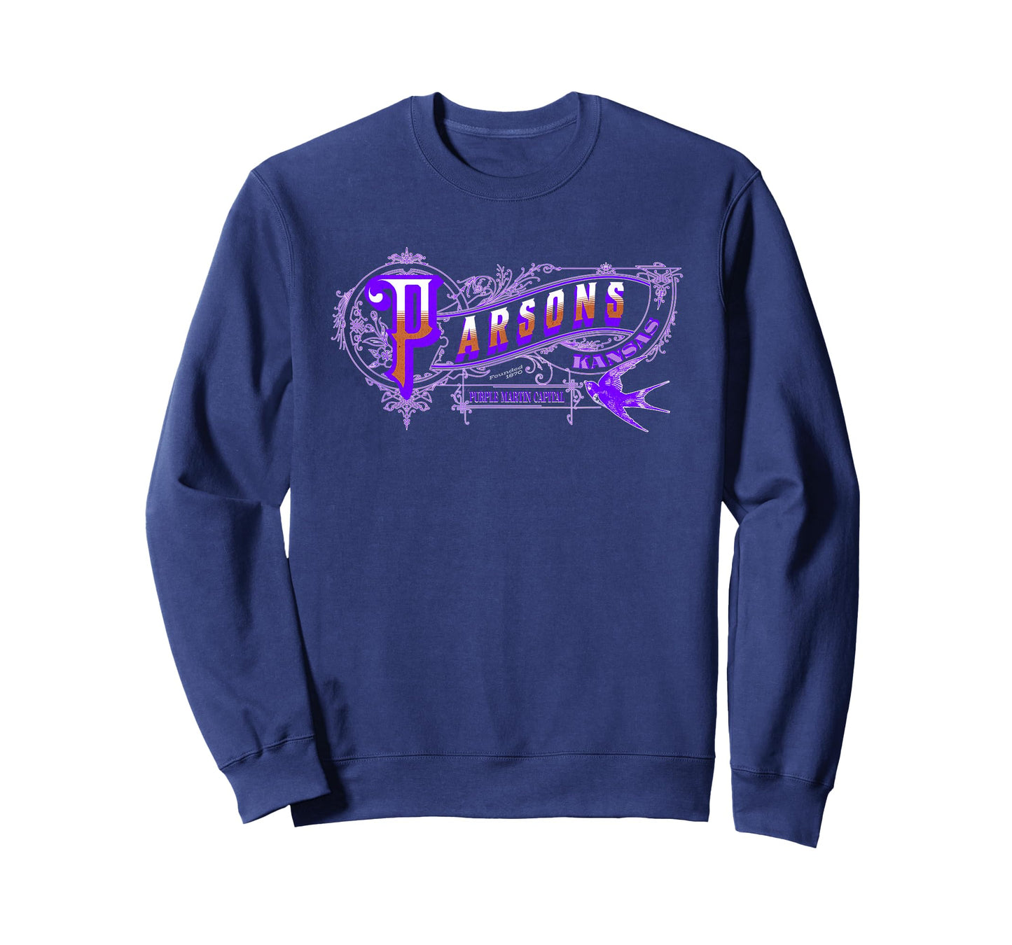 Parsons Kansas Purple Martin Bird T-Shirt