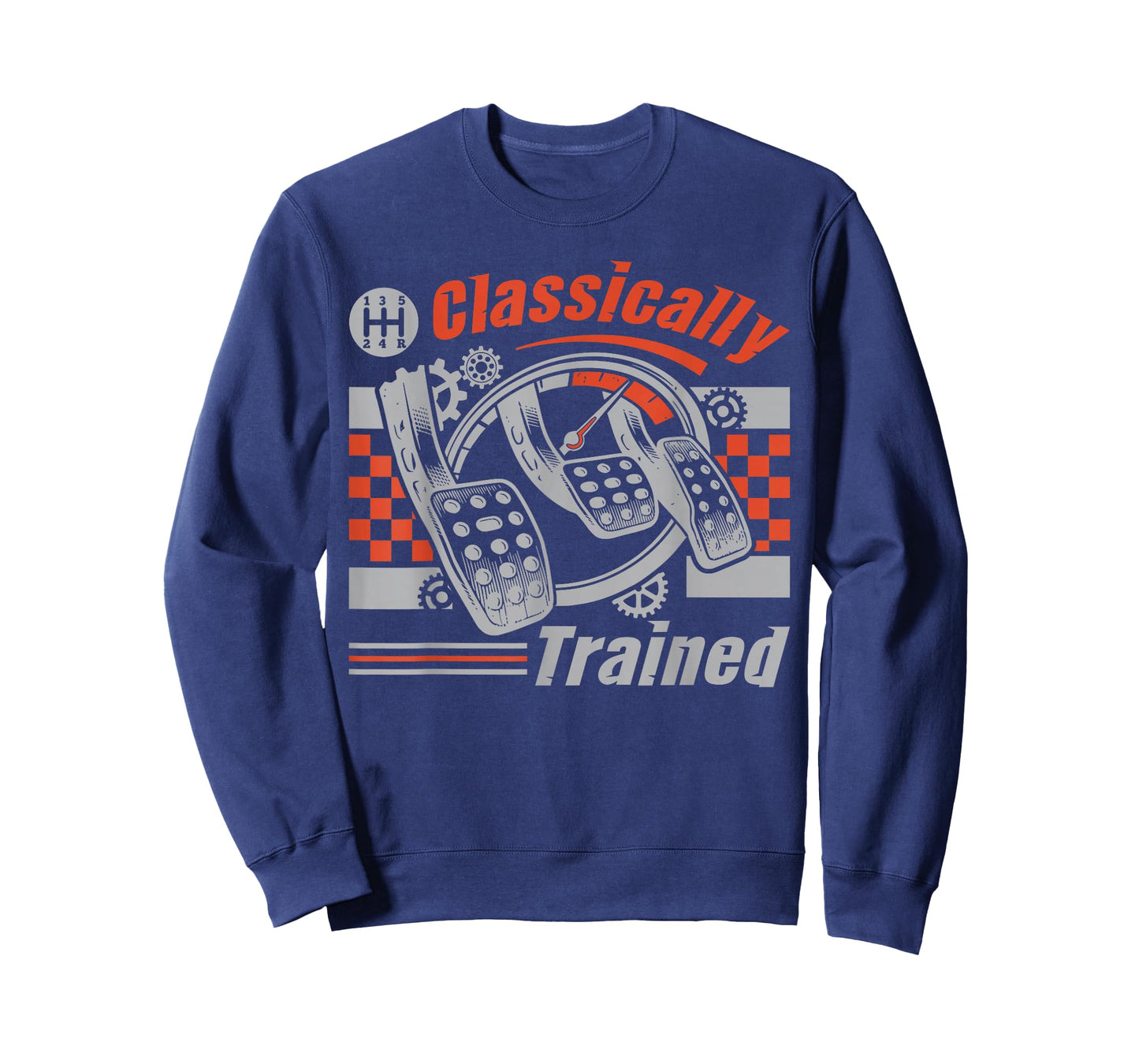 Classically Trained Manual Transmission Stick Shift Car Guy T-Shirt