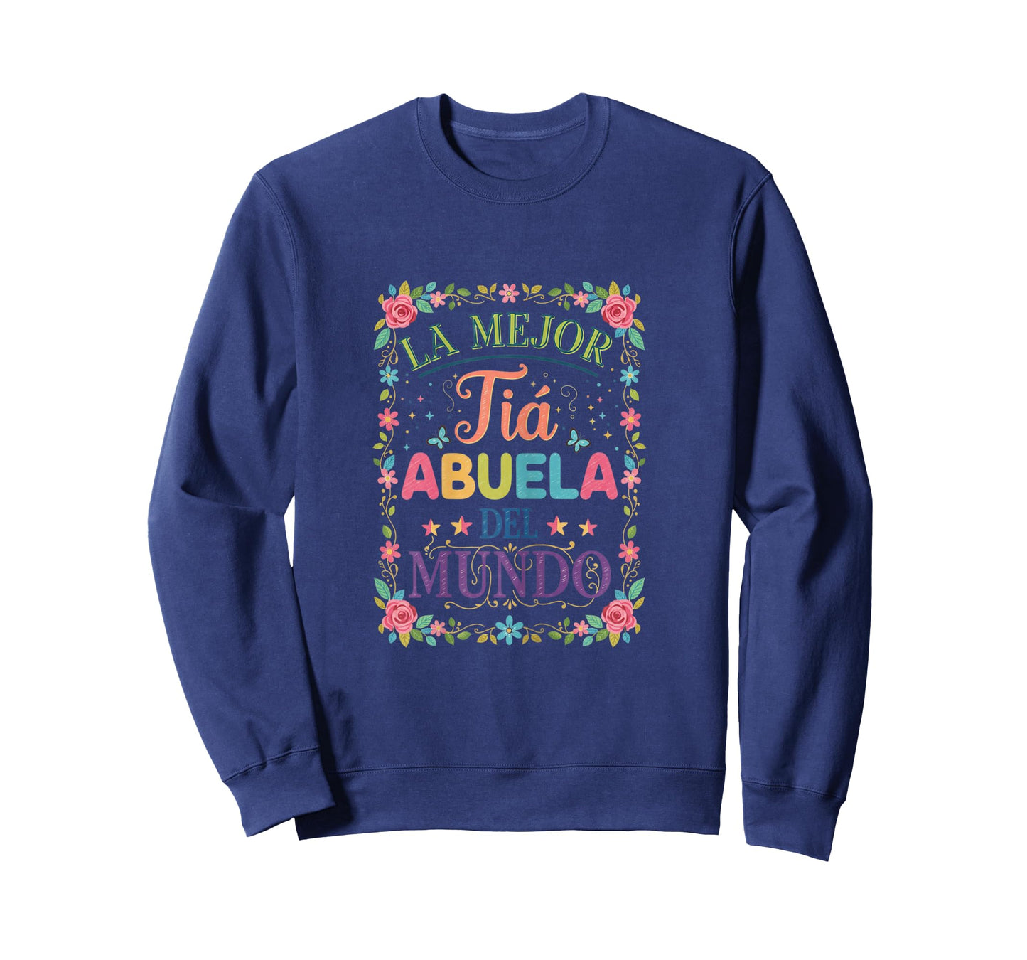 Womens La Mejor Tia Abuela Del Mundo Best Great Aunt T-Shirt