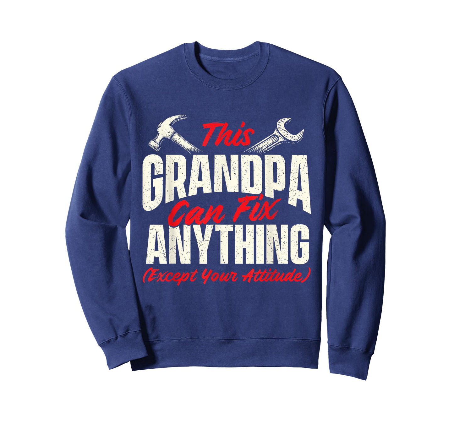 This Grandpa Can Fix Anything - Grandfather Papa T-Shirt