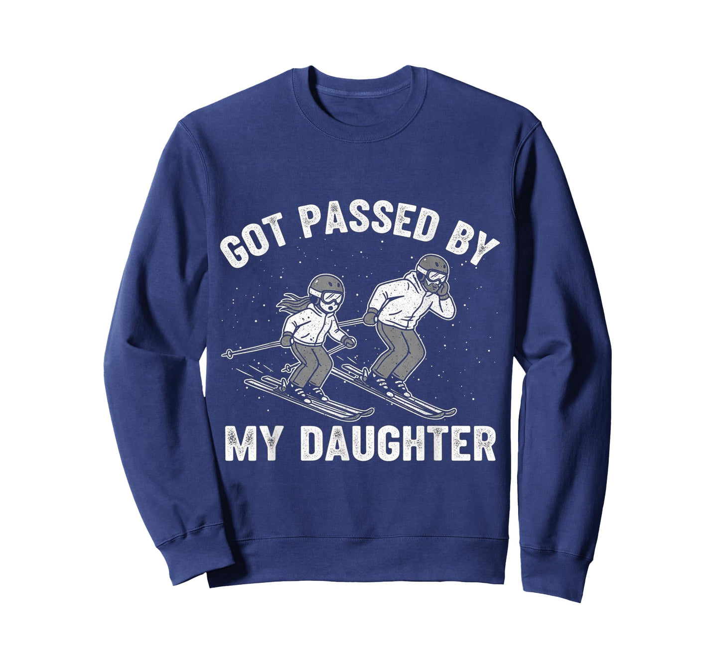Got Passed by My Daughter Funny Skiing T-Shirt