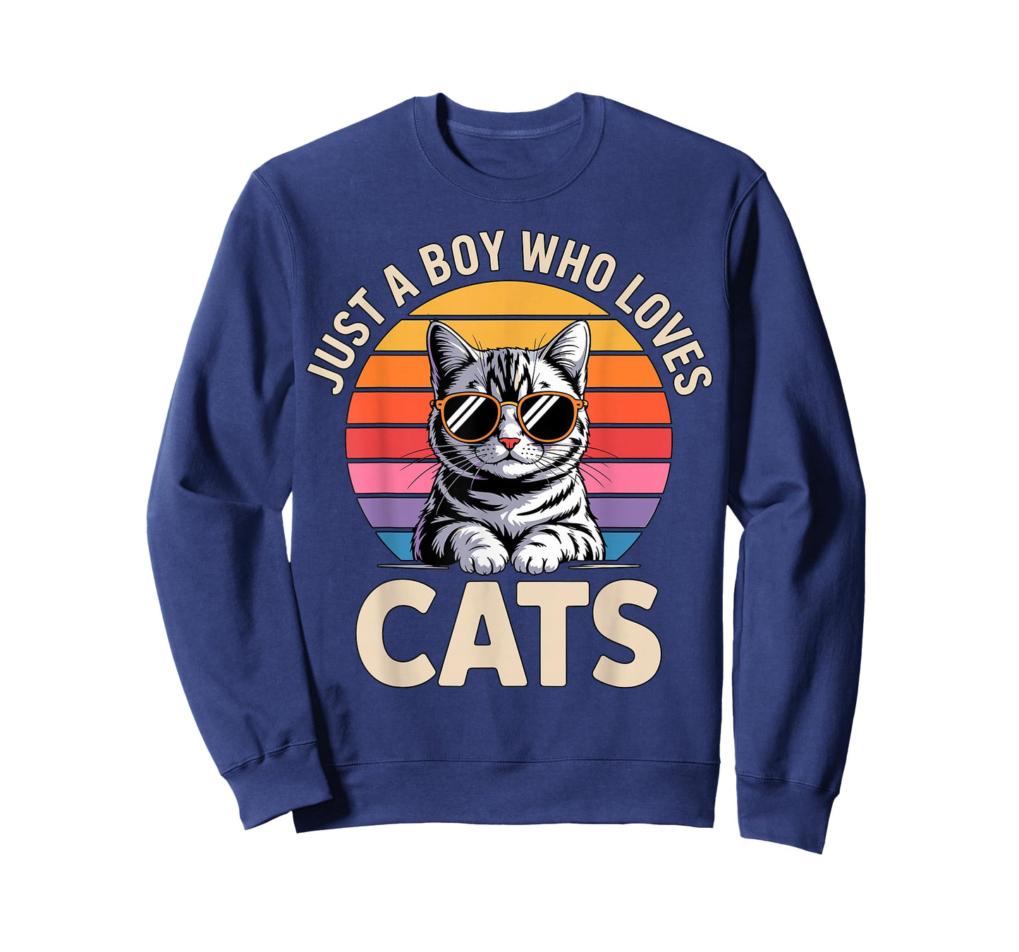 Just a Boy Who Loves Cats T-Shirt